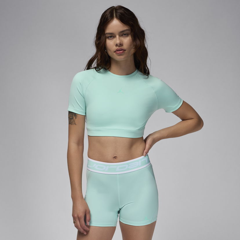 Crop Top Jordan Jordan Sport Bodycon Zelené | FV6927-368