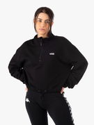 Left Chest Half Zip Hoodie