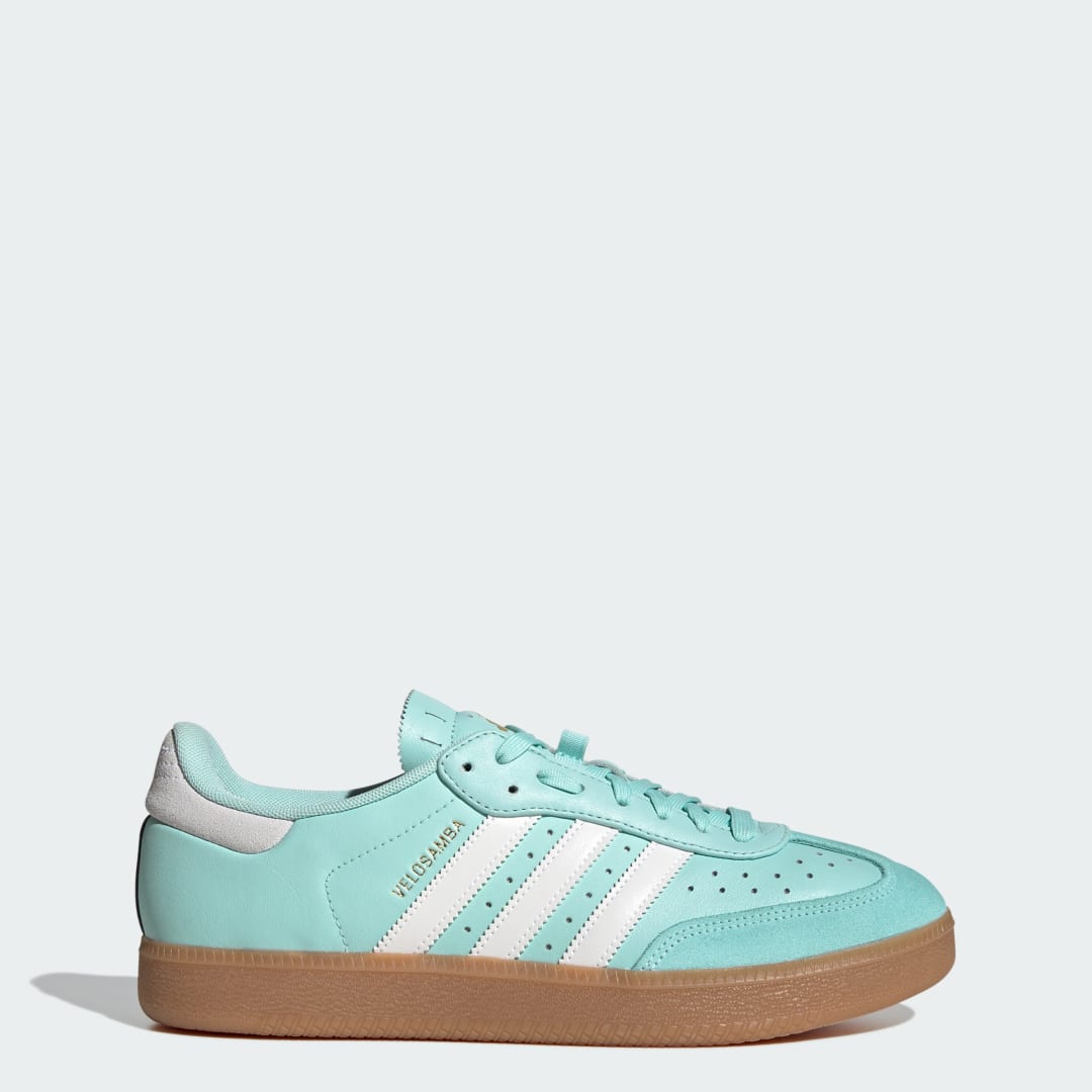 Tenisky a topánky adidas Originals Velosamba Leather Tyrkysová | IE5825, 0