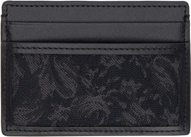 Peňaženka Versace Black Barocco Card Čierna | 1012892_1A09321, 2
