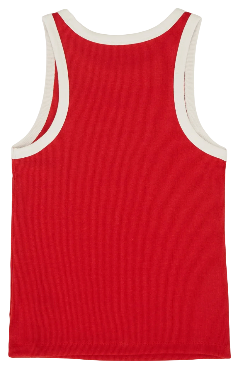 Tielko GAP Ribbed Tank Top Logo Americana Červená | 729562-05, 1