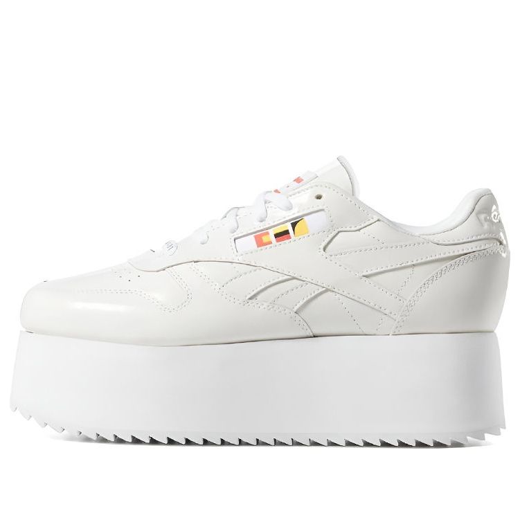 Tenisky a topánky Reebok Gigi Hadid Classic Leather Triple Thick Sole Biela | DV4110