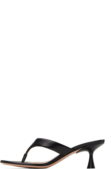 Tenisky a topánky Gianvito Rossi Gianvito Rossi Ascent Thong 55 Heeled Sandals Čierna | G10057-55LAC-NAP, 2