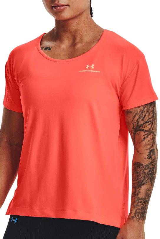 Tričko Under Armour Rush Energy Core Tee Oranžová | 1365683-877, 0
