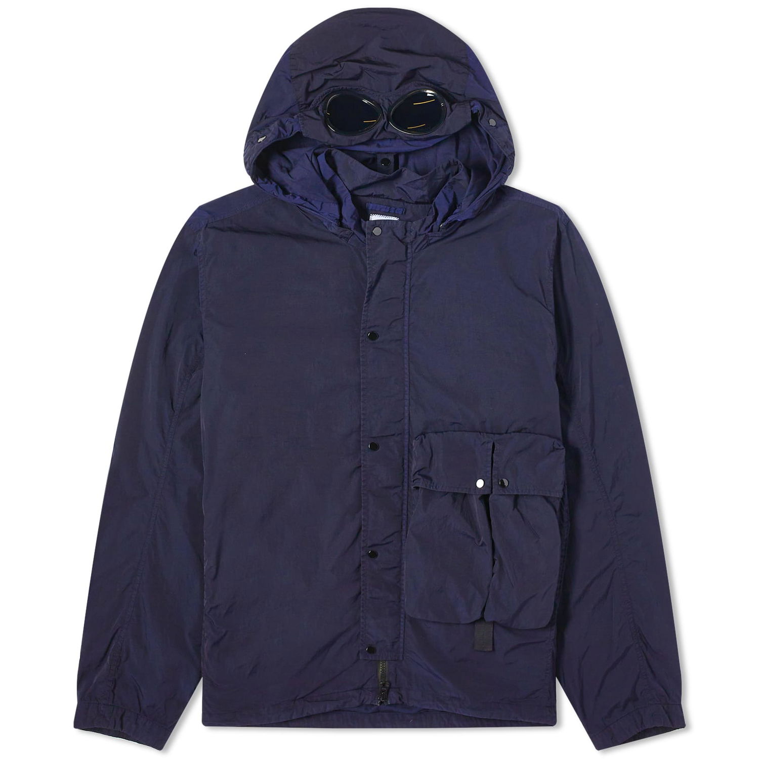 Bunda C.P. Company Chrome-R Goggle Overshirt Navy | 15CMOS029A-005904G-888, 0