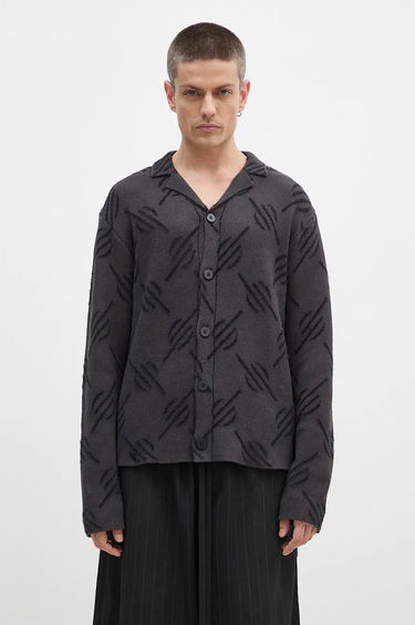 Sveter DAILY PAPER Kirabo Monogram Cardigan Čierna | 2421031, 0