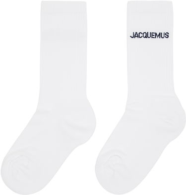 Ponožky Jacquemus Les Classiques 'The Jacquemus' Socks Biela | 21HACU00003AY00001, 1