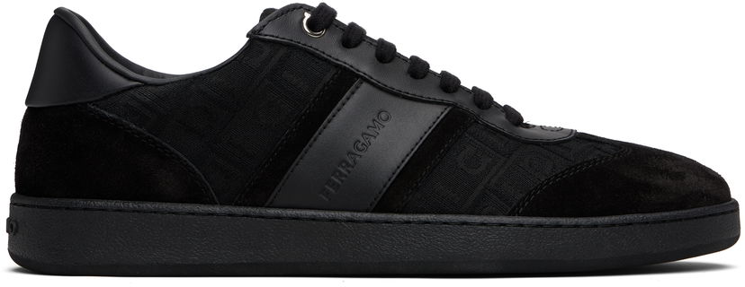 Oblečenie FERRAGAMO Ferragamo Signature Low-Top Čierna | 779044