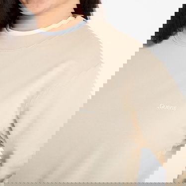 Mikina Queens Queens Essential Crewneck Sweatshirt Béžová | QNS_109, 2