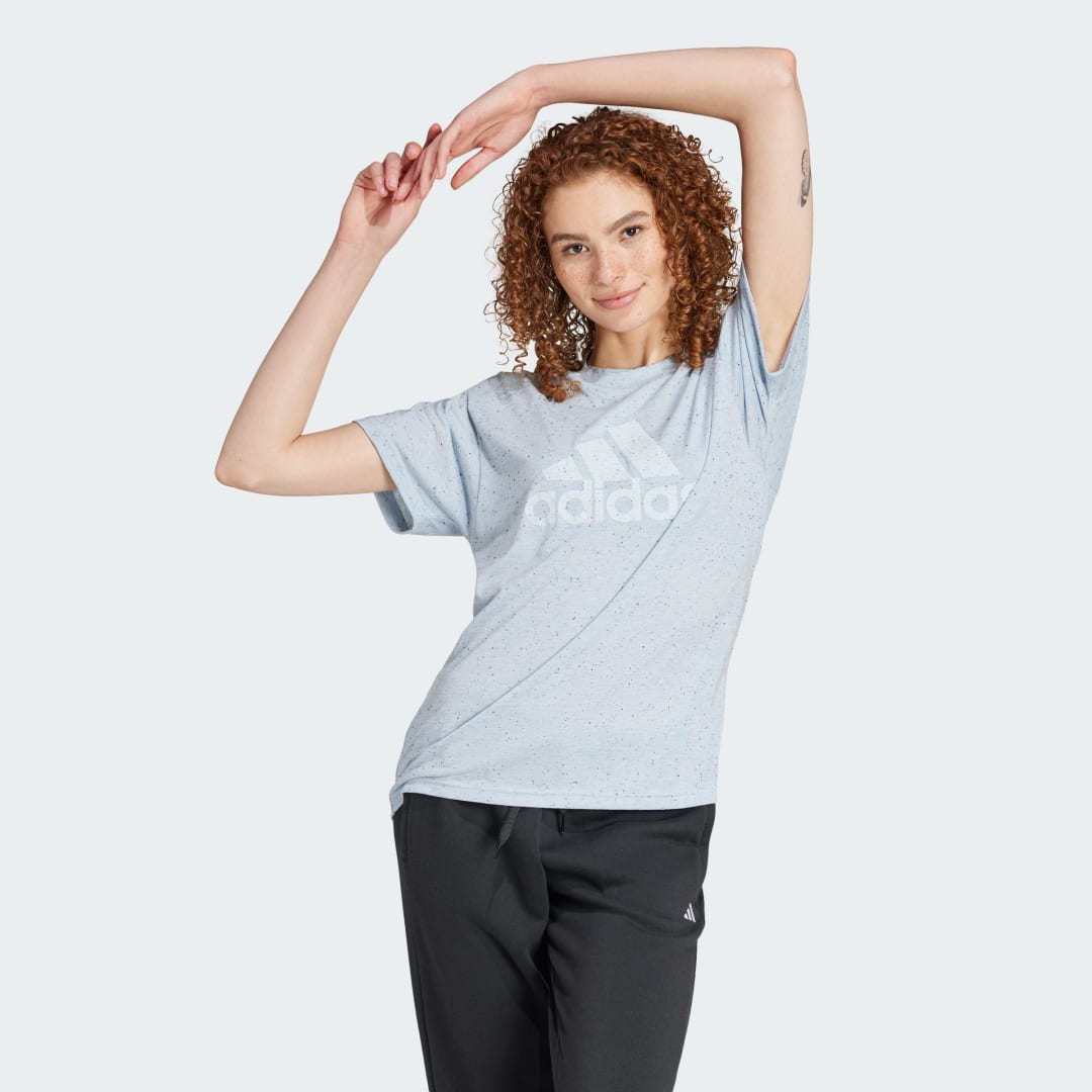 Tričko adidas Performance Future Icons Winners 3.0 Tee Modrá | IW7717, 0