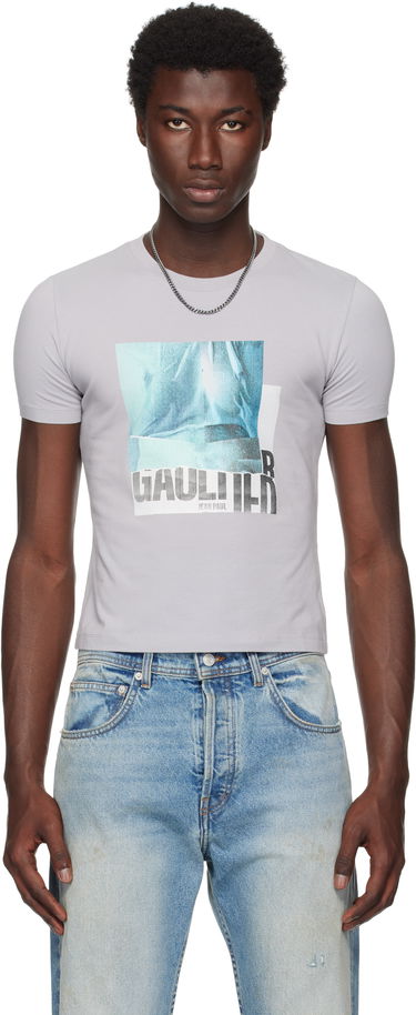 Tričko Jean Paul Gaultier Jean Paul Gaultier Printed Water Baby T-shirt Šedá | 25/03-W-TO294-J002-135557, 0