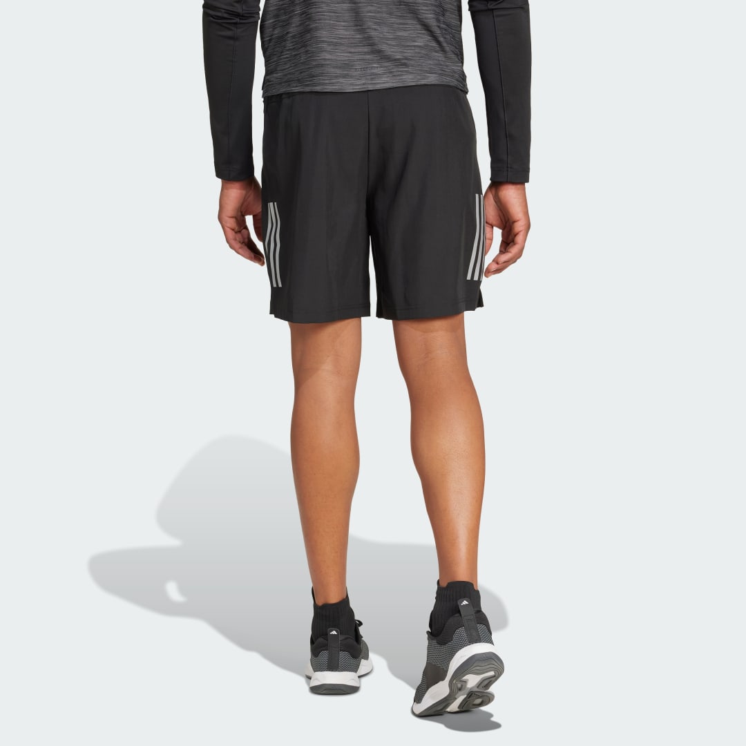 Šortky adidas Performance Gym+ Training 3-Stripes Woven Čierna | IW5906, 1