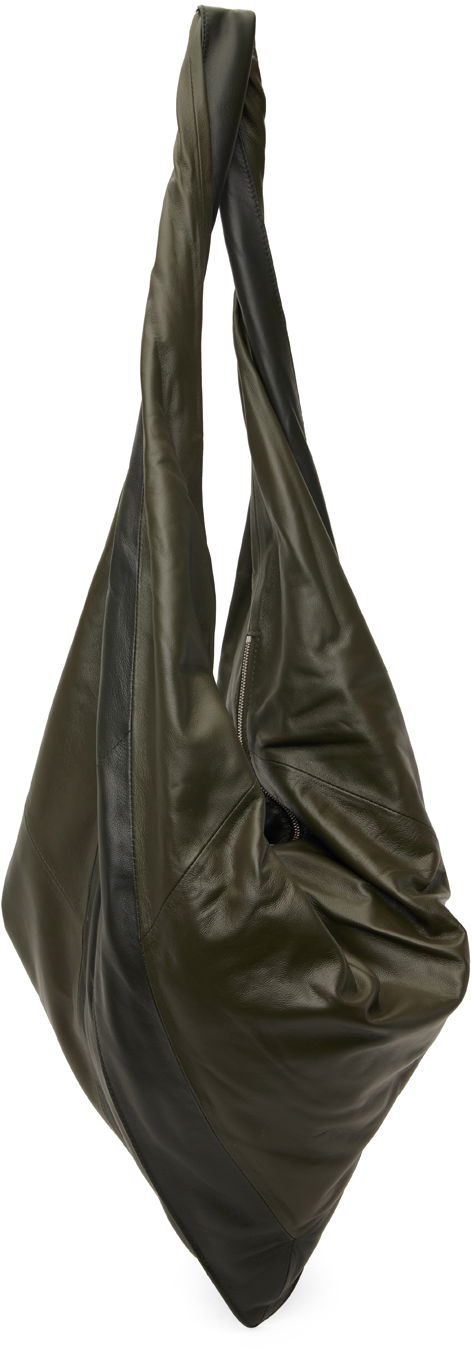 Scarf Leather Shoulder Bag