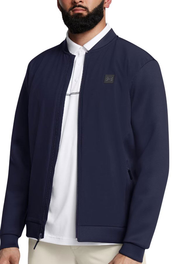 Bomber bunda Under Armour Drive Pro Storm Hybrid Full-Zip Jacket Navy | 1387117-410, 0