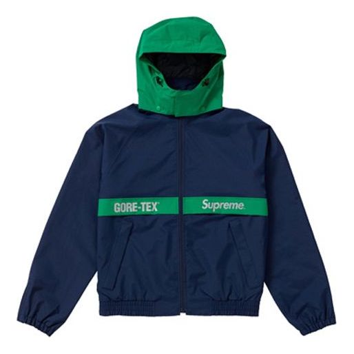 Vetrovka Supreme GORE-TEX Court Jacket FW18 Collection Modrá | SUP-FW18-565