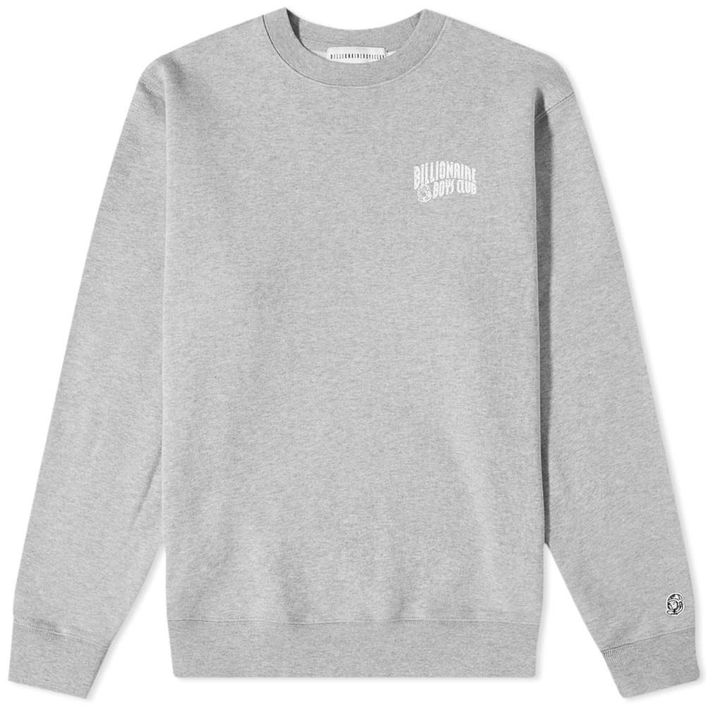 Sveter BILLIONAIRE BOYS CLUB Small Arch Logo Crewneck Šedá | BC004-HG, 0