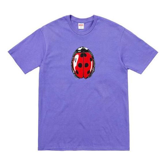 Tričko Supreme Supreme Ladybug Print T-Shirt Fialová | SS18-0178