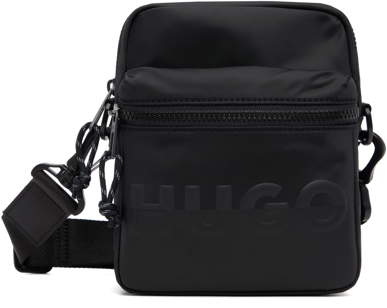 Taška cez rameno BOSS HUGO Logo Crossbody Bag Čierna | 50547115, 0