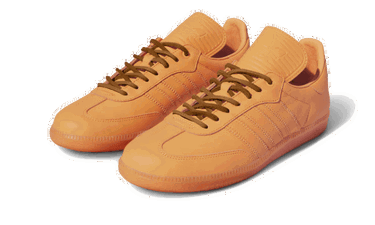 Tenisky a topánky adidas Originals Pharrell x Samba Humanrace "Orange" Oranžová | IE7293, 3
