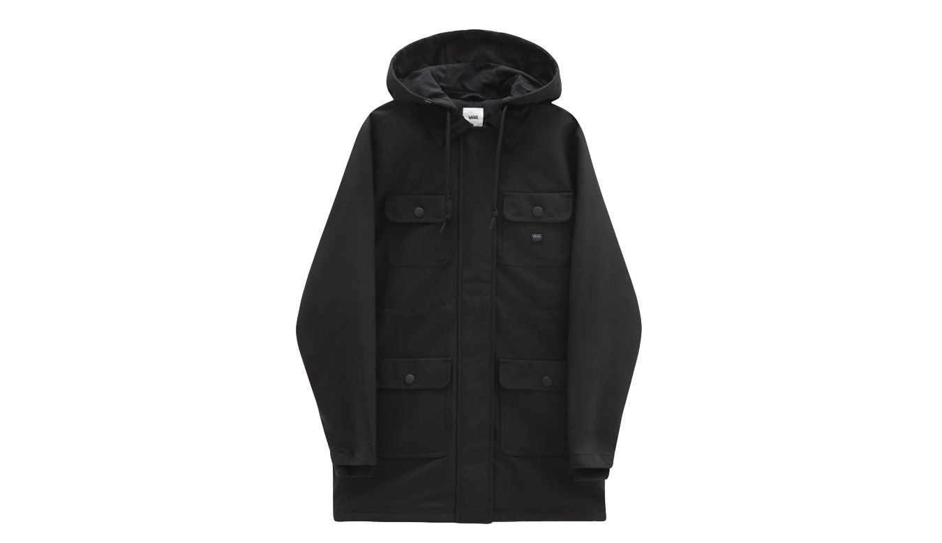 Trenčkot Vans Drill Long Chore Coat MTE Čierna | VN0A53LRBLK, 0