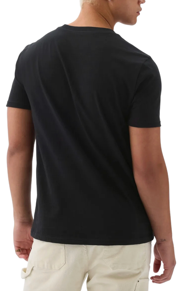 Tričko GAP Pocket Micro Logo Tee Black Čierna | 857901-05, 4