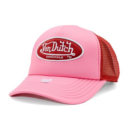 Šiltovka Von Dutch Von Dutch Trucker Tampa Foam Polyester Cap Ružová | VD-7030863, 0