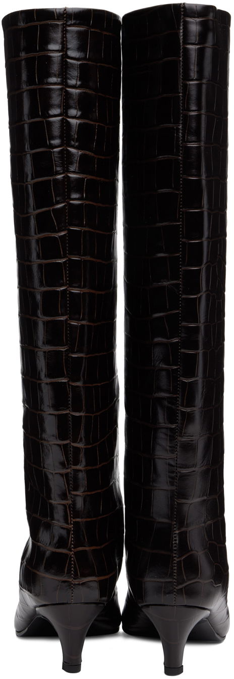 Oblečenie TOTEME TOTEME 'The Wide Shaft' Knee-High Boots Hnedá | 231-913-847, 1