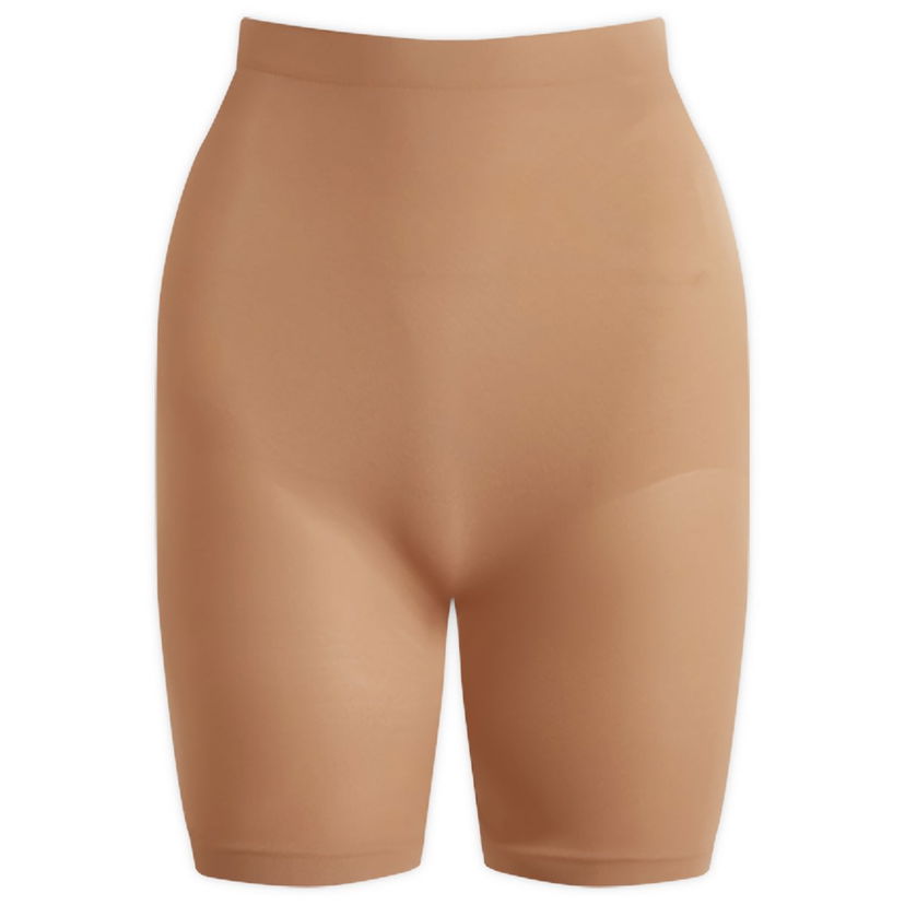 Body SKIMS Seamless Sculpt Mid Thigh Short, Size Large Béžová | BO-SHO-3363-SIE