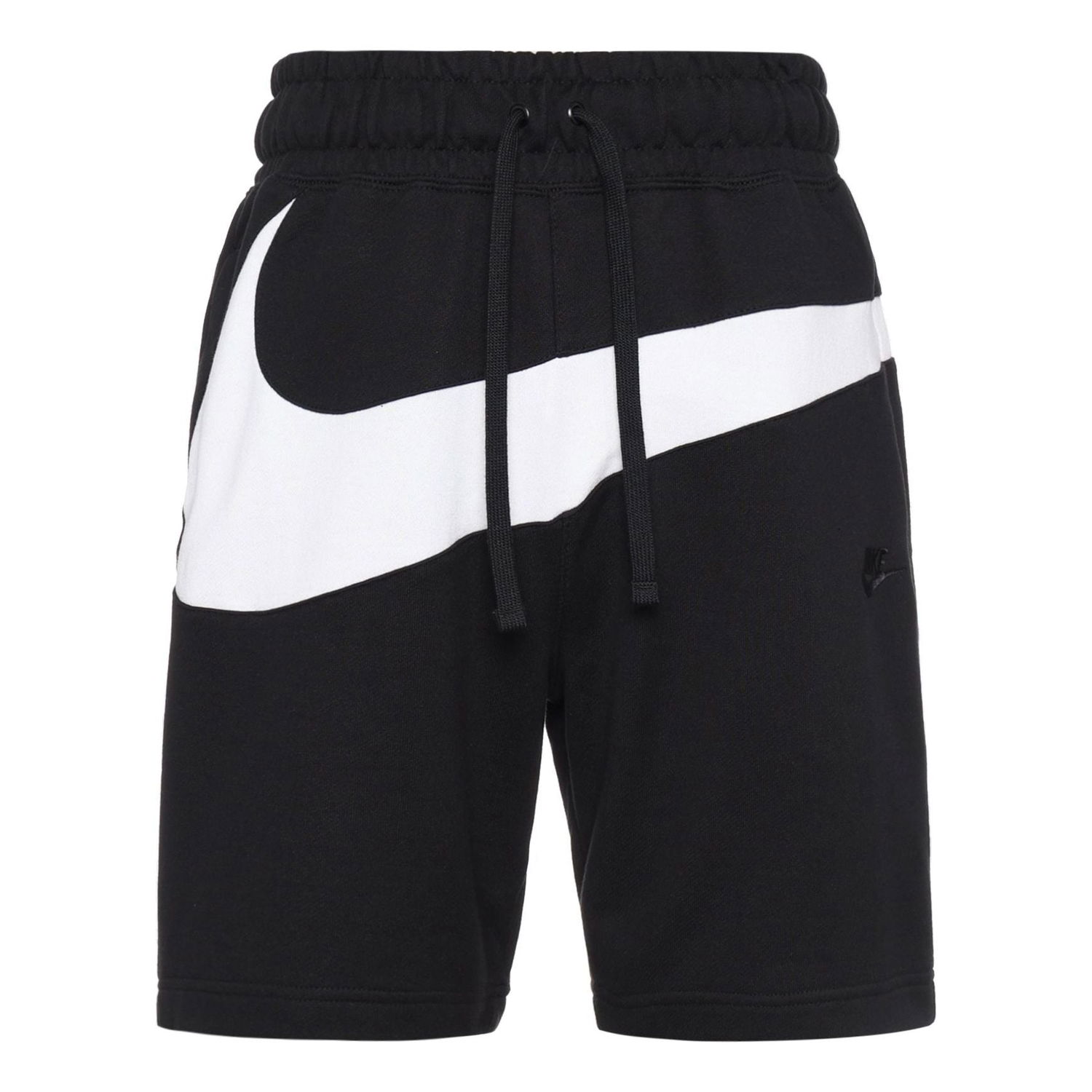 Šortky Nike Sportswear Big Swoosh French Terry Shorts Čierna | AR3162-010, 0