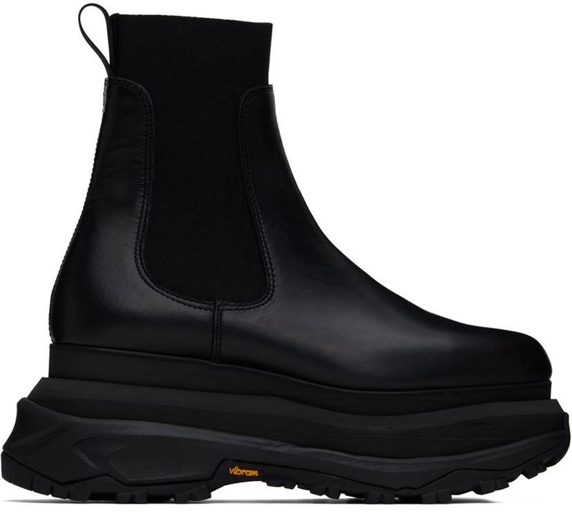 Tenisky a topánky sacai sacai Platform Chelsea Boots Čierna | SCM-237