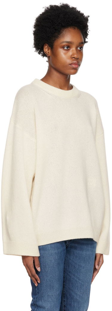 Sveter TOTEME TOTEME Crewneck Sweater Biela | 222-571-753, 1