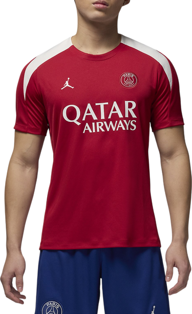 Dres Nike Paris St. Germain Strike Fourth Training T-Shirt Červená | hj3389-660, 0
