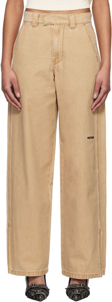 Nohavice We11done We11done Work Trousers Béžová | WD-PT0-25-288-W-BG, 0