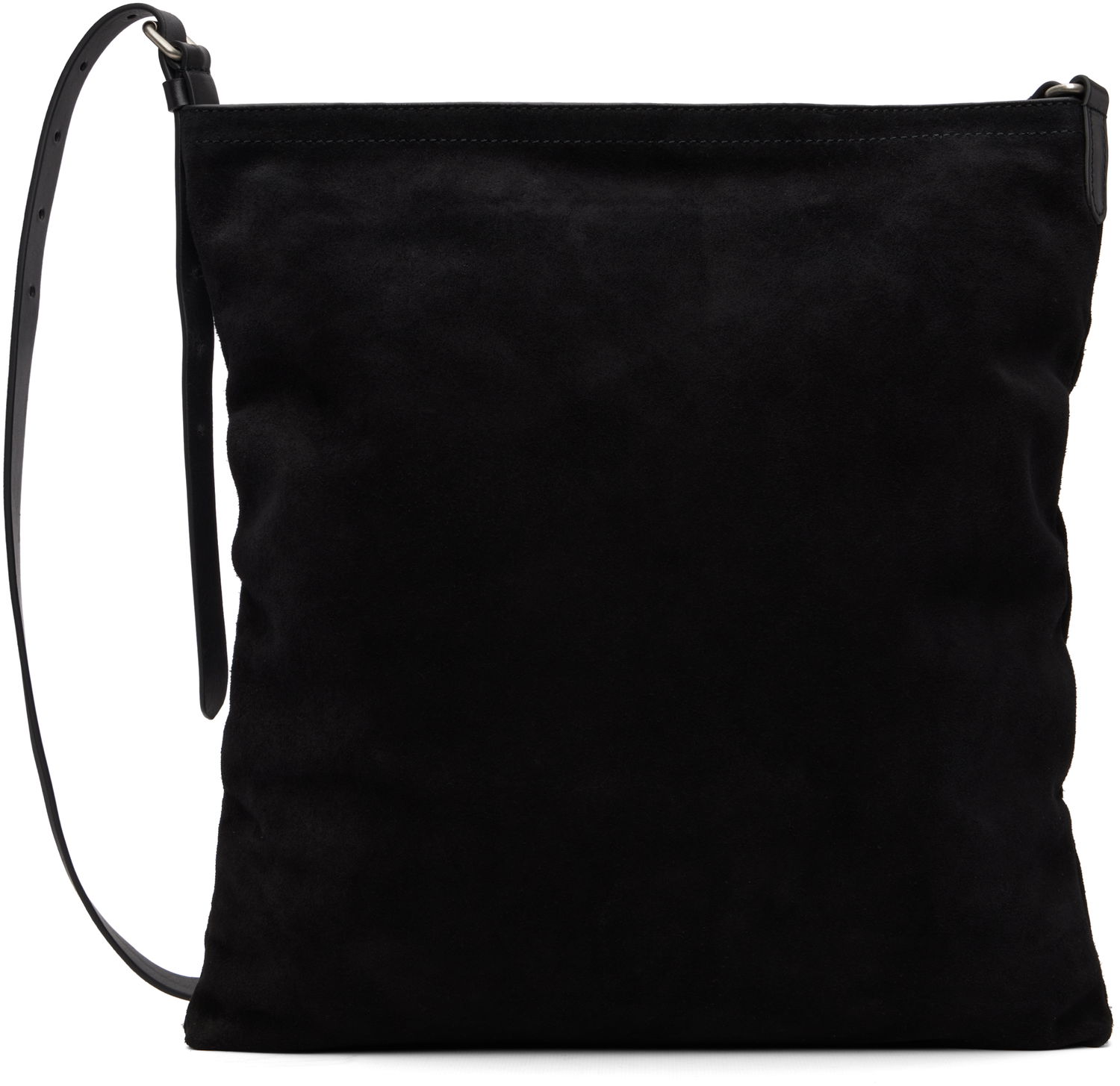 Taška cez rameno Dries Van Noten Dries Van Noten Suede Shoulder Bag Čierna | 252-021504-184, 0