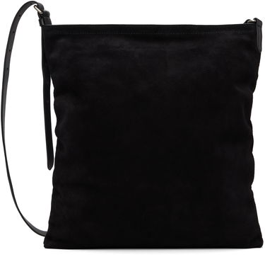 Taška cez rameno Dries Van Noten Dries Van Noten Suede Shoulder Bag Čierna | 252-021504-184, 0