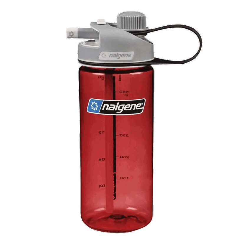 Fľaše Nalgene MULTIDRINK 600ML Water Bottle Červená | 1790-2101-600ML