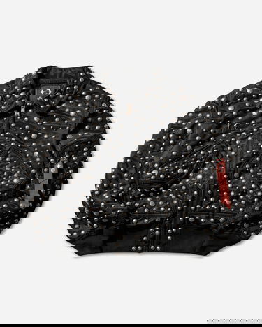 Bomber bunda Alpha Industries CWU 45/P All-Over Rivet Flight Jacket Čierna | 258151 03, 1