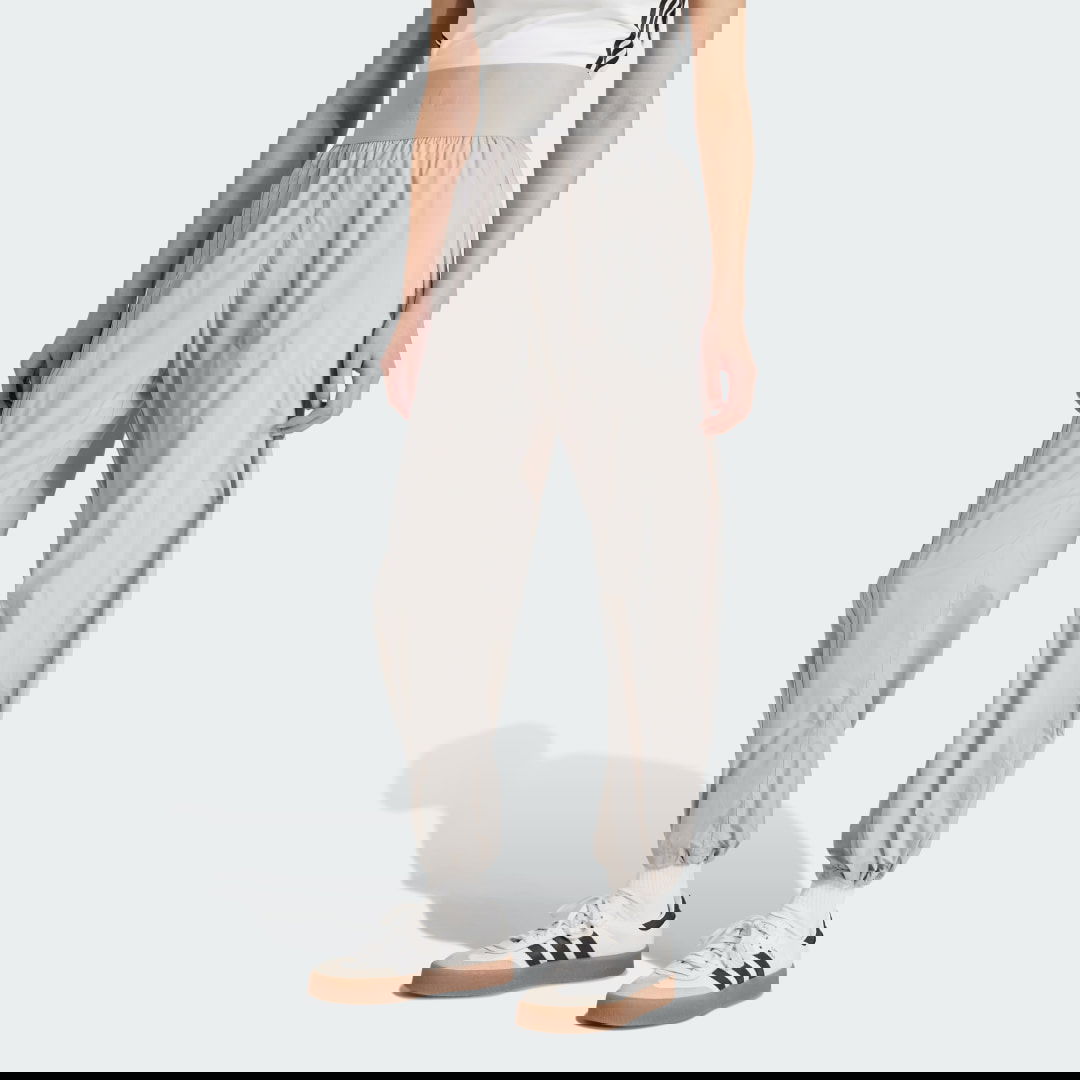 Tepláky adidas Performance Waistband Woven Pants Šedá | JJ0918, 0