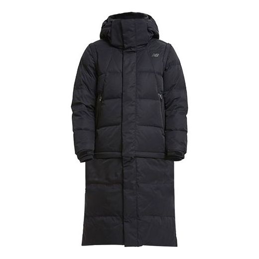 Parka New Balance Lifestyle Long Down Parka Čierna | NP846041-BK, 0