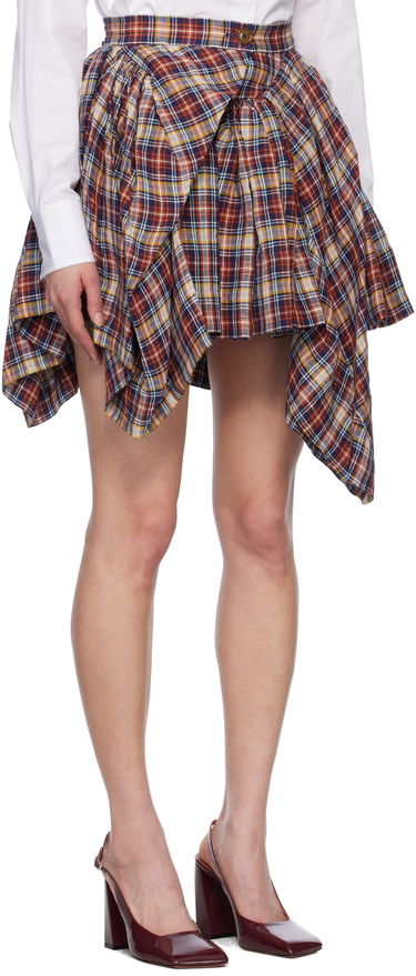 Sukňa Vivienne Westwood Vivienne Westwood Nymph Plaid Asymmetrical Miniskirt Rôznofarebný | 1K010028-W013R-, 1