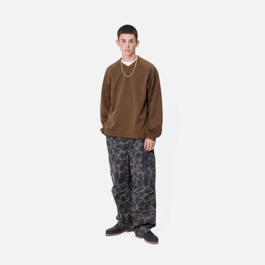 Mikina Carhartt WIP Bolan V-Neck Sweatshirt Hnedá | I033925_9, 2