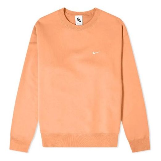 Sveter Nike Embroidered Logo Round Neck Sweatshirt Oranžová | CV0554-863