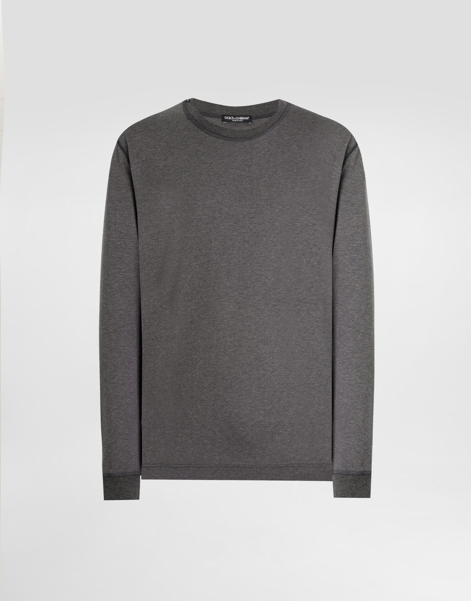 Mikina Dolce & Gabbana Dolce & Gabbana Cotton Sweatshirt Šedá | G8SX5TFU7EQS8292, 0