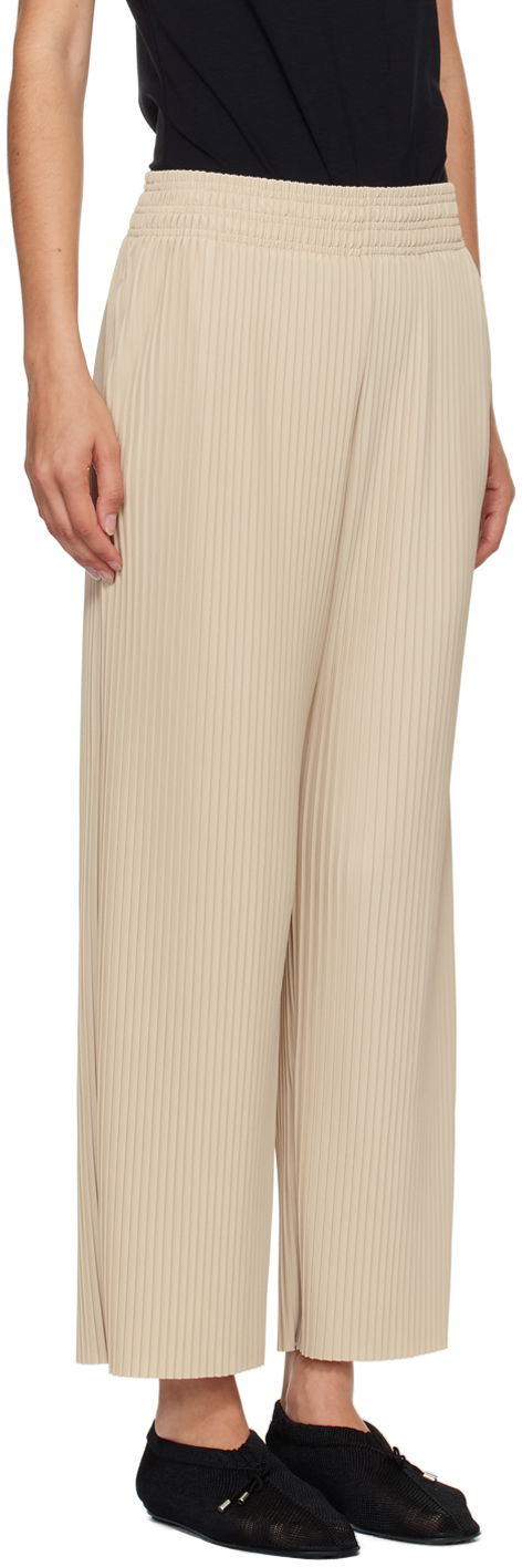 Nohavice Max Mara Leisure Rolanda Pleated Pants Béžová | 2426786027600, 1