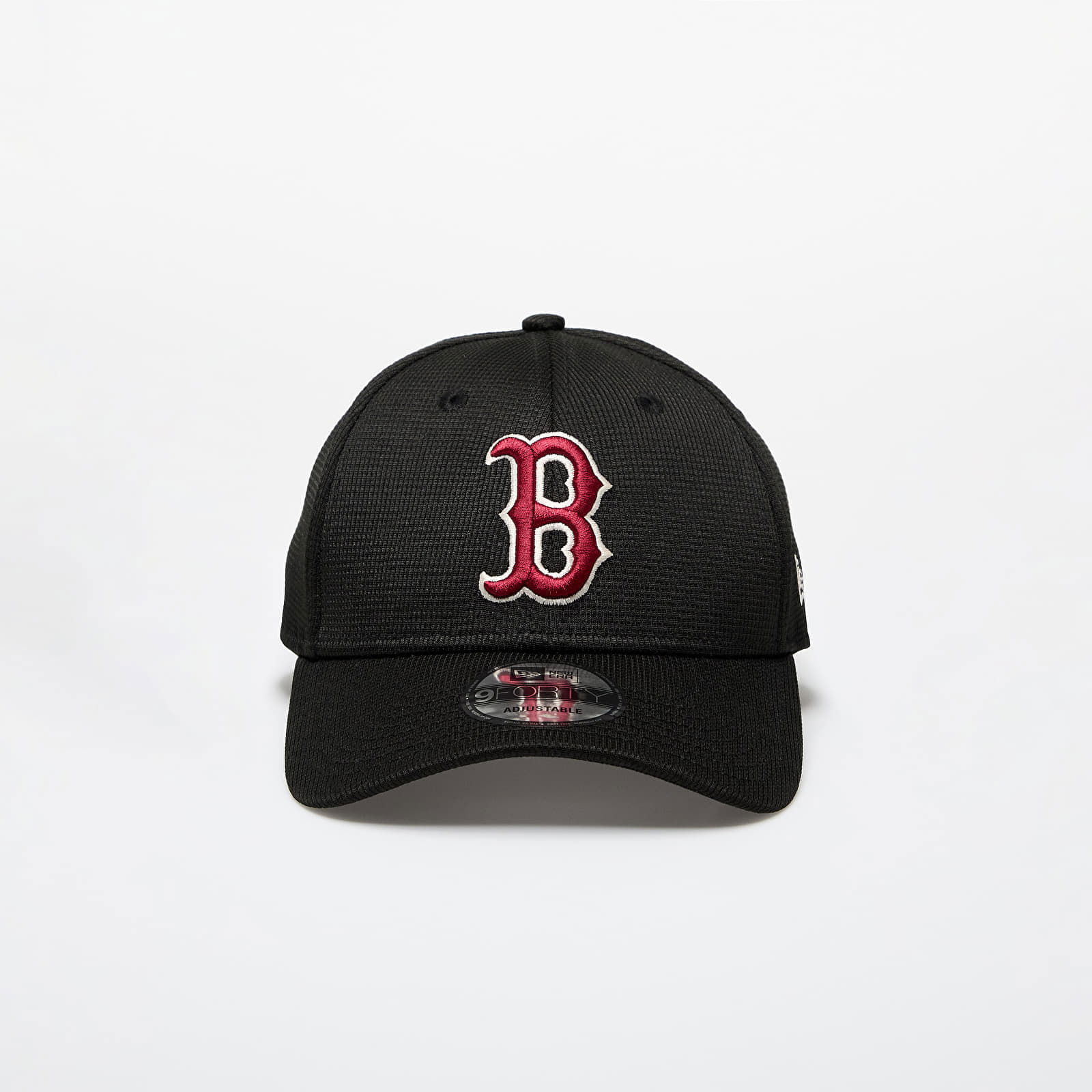 Boston Red Sox Pivot Knit 9FORTY Adjustable Cap Black