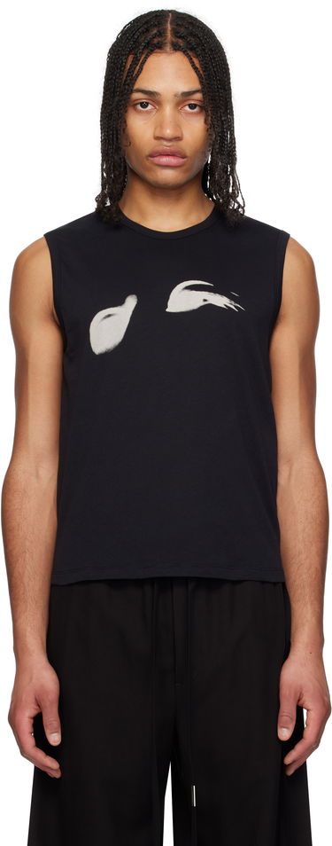 Tielko Ann Demeulemeester Ann Demeulemeester Ysewijn Smokey Eyes Tank Top Čierna | 2510-M-JTO05-41-FA206-099, 0