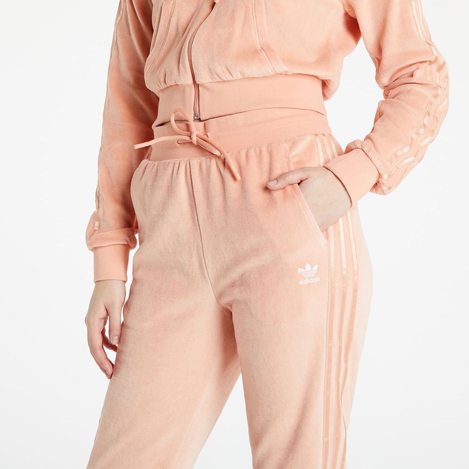 Nohavice adidas Originals Slim Jogger Ambient Blush Oranžová | HG5701, 1