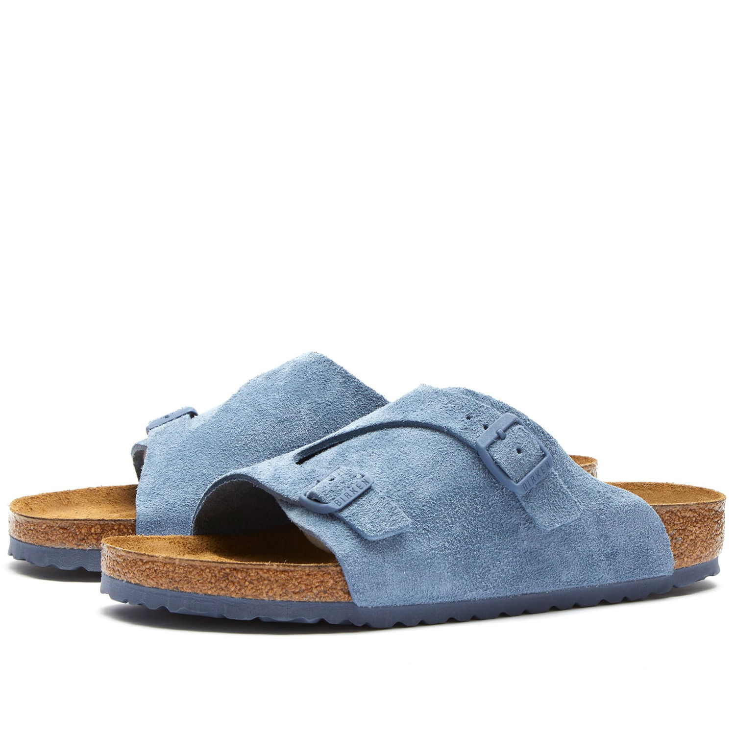 Tenisky a topánky Birkenstock Zürich Elemental Blue Suede Modrá | 1026812, 0