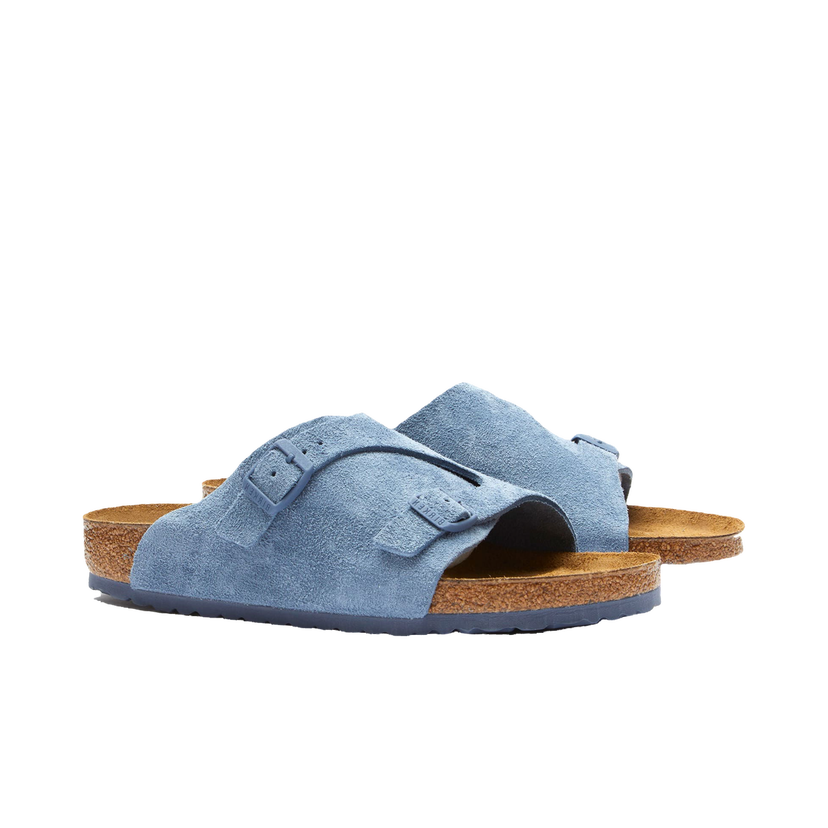 Tenisky a topánky Birkenstock Zürich Elemental Blue Suede Modrá | 1026812