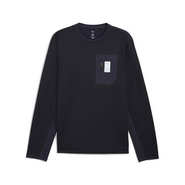 Mikina Puma PUMA x SAYSKY Crewneck Sweatshirt with Zip Pocket Navy | 527553_16, 0